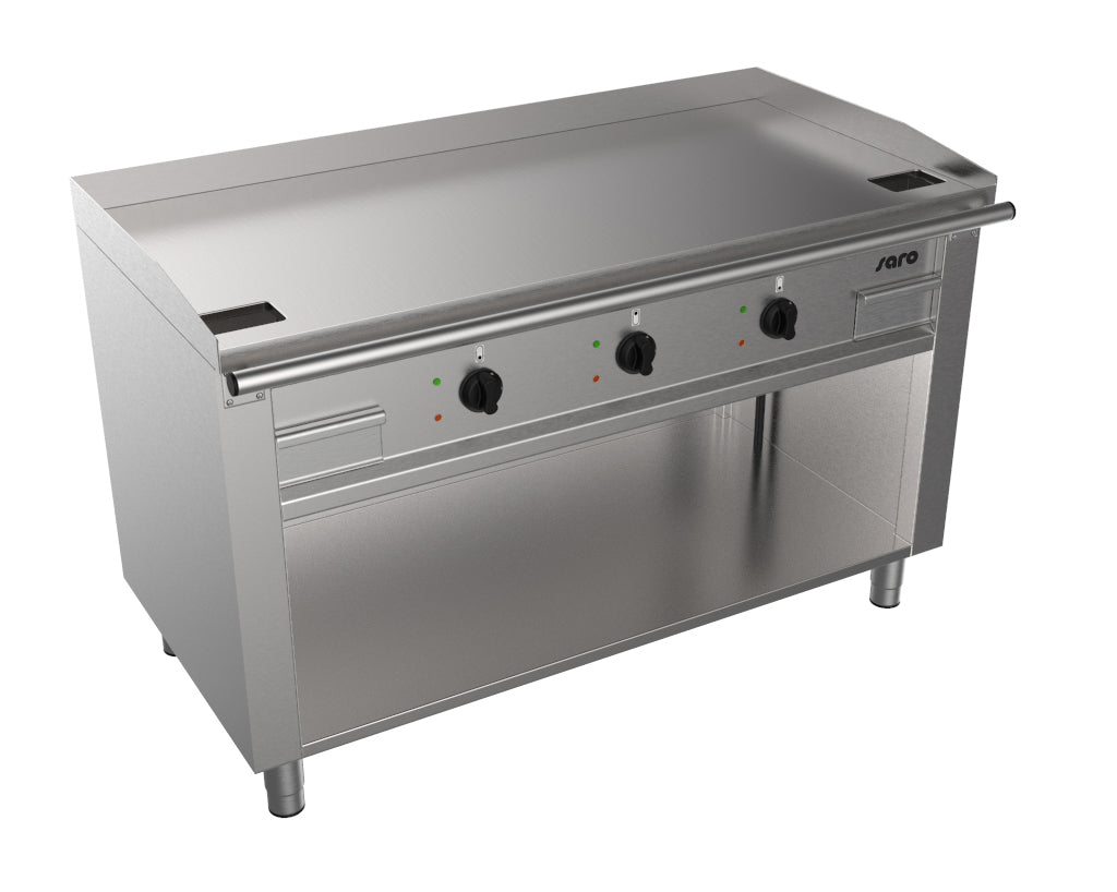 SARO Elektro-Teppanyakigrill mit offenem Unterbau Modell TED3/140 E