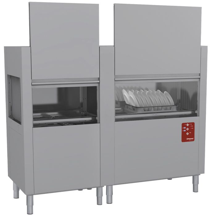 Korbtransportspülmaschine 200Körbe/St. - D160E/7-230/3-DX--1