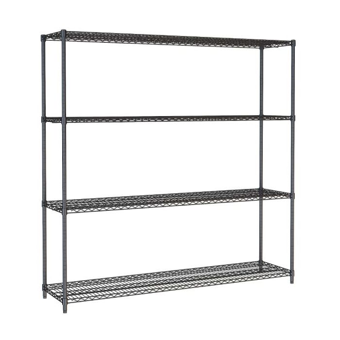 WANDBRETTER 4 LEVELS 1800 SCHWARZ SELBSTMONTAGE-1