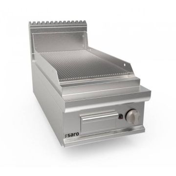 Gasgriddleplatte, Tischmod., gerillt LQ / FTG2BBR