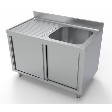 700 SPÜLTISCH SCHIEBETÜREN 1 RECHTS 1200