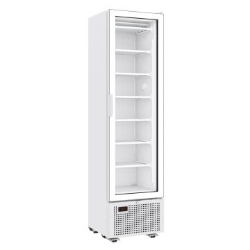 TIEFKÜHLSCHRANK 1 GLASTÜR 221L-1