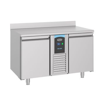700 Kühltisch mit Aufkantung und 2 Türen, Monoblock, 281 Liter