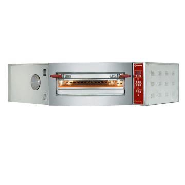 Elektrischer Ofen, Eck-Model, 1 Kammer, 8 Pizzen Ø 350 mm - CGD/1-DG