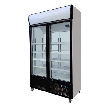 Getränkekühlschrank mit Display, Inhalt 810 Liter