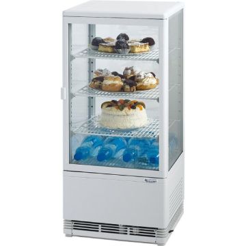 Kühlvitrine PAN4L mit Umluftkühlung, 78 Liter - KT0101078