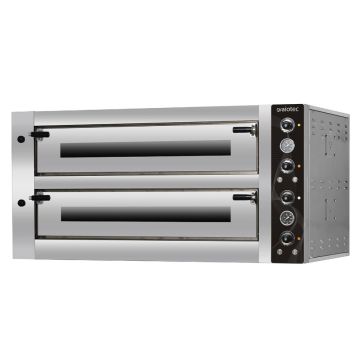 TOPLINE Elektro Pizzaofen 4+4 x 34 cm